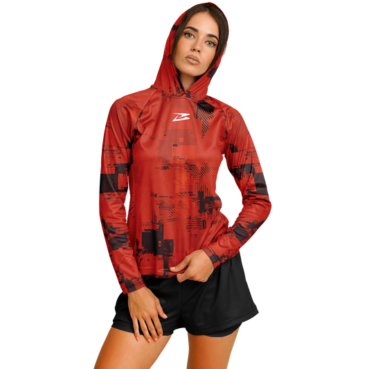 Moab | Women's Long Sleeve Hooded Performance Shirt - BullyTrend