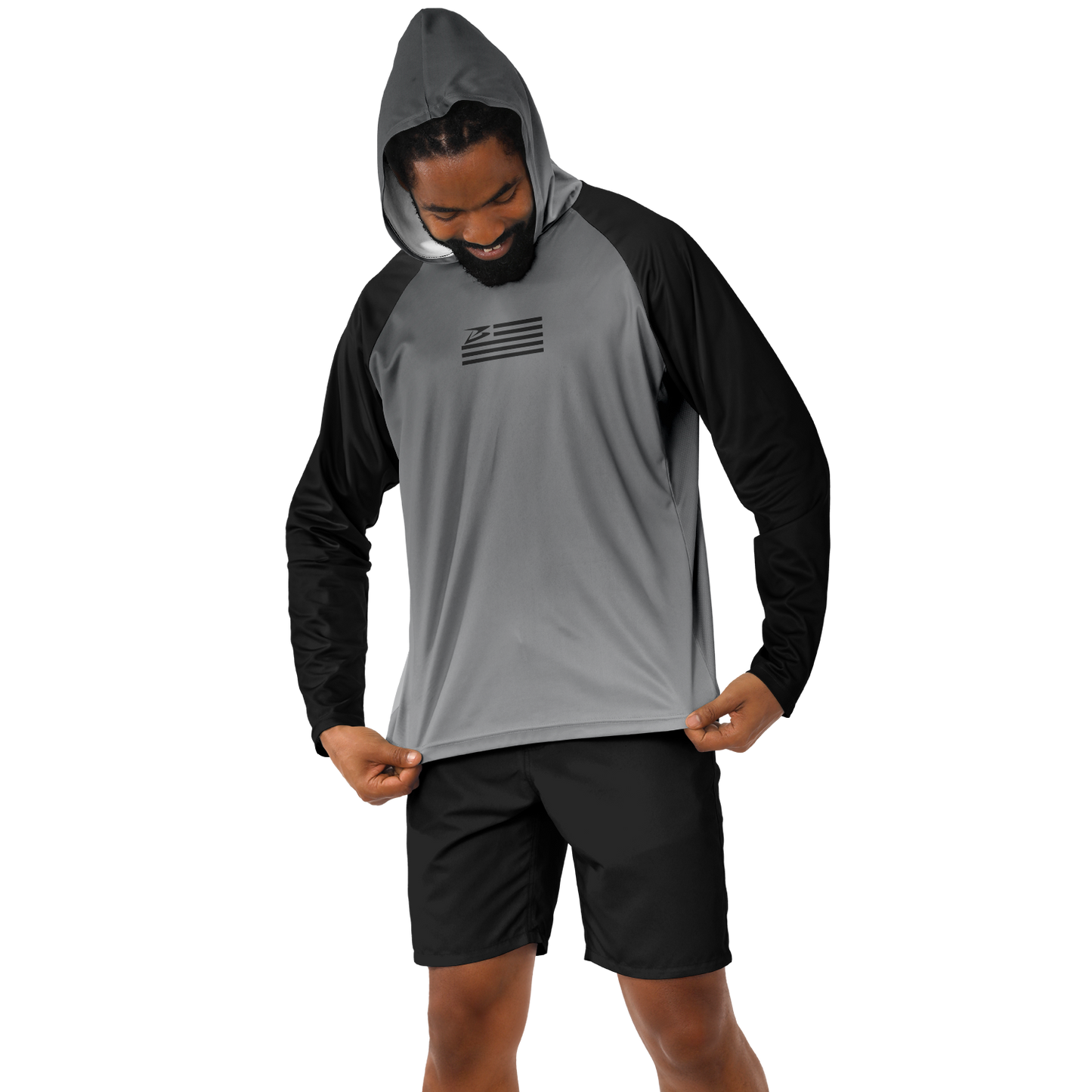 BullyPro | Men's Long Sleeve Hooded Performance Shirt - BullyTrend