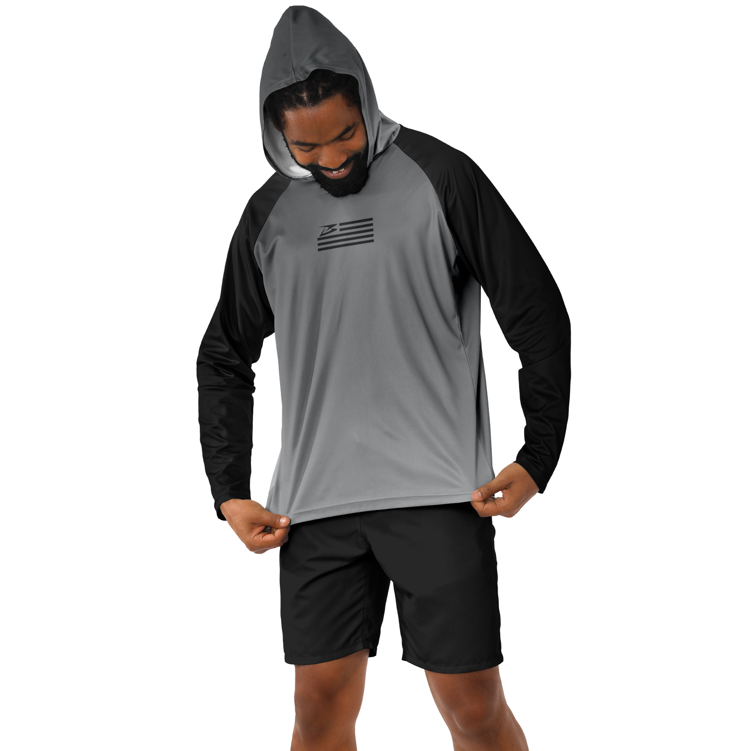 BullyPro | Men's Long Sleeve Hooded Performance Shirt - BullyTrend