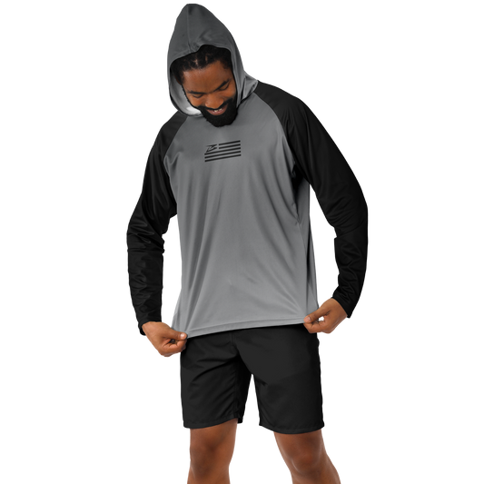 BullyPro | Men's Long Sleeve Hooded Performance Shirt - BullyTrend