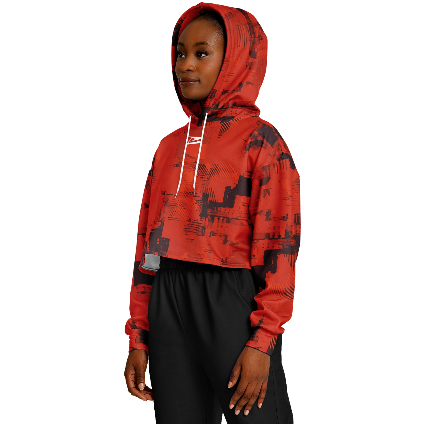 Moab | Women's Athletic crop Hoodie - BullyTrend