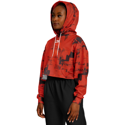 Moab | Women's Athletic crop Hoodie - BullyTrend