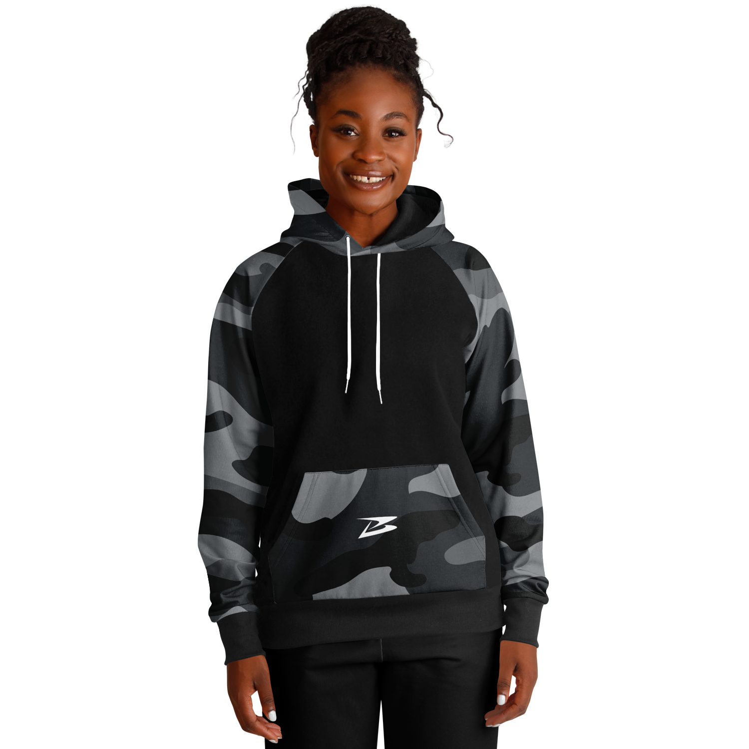 Boulder | Women's Raglan Hoodie Solid - BullyTrend