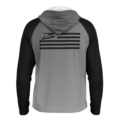 BullyPro | Men's Long Sleeve Hooded Performance Shirt - BullyTrend