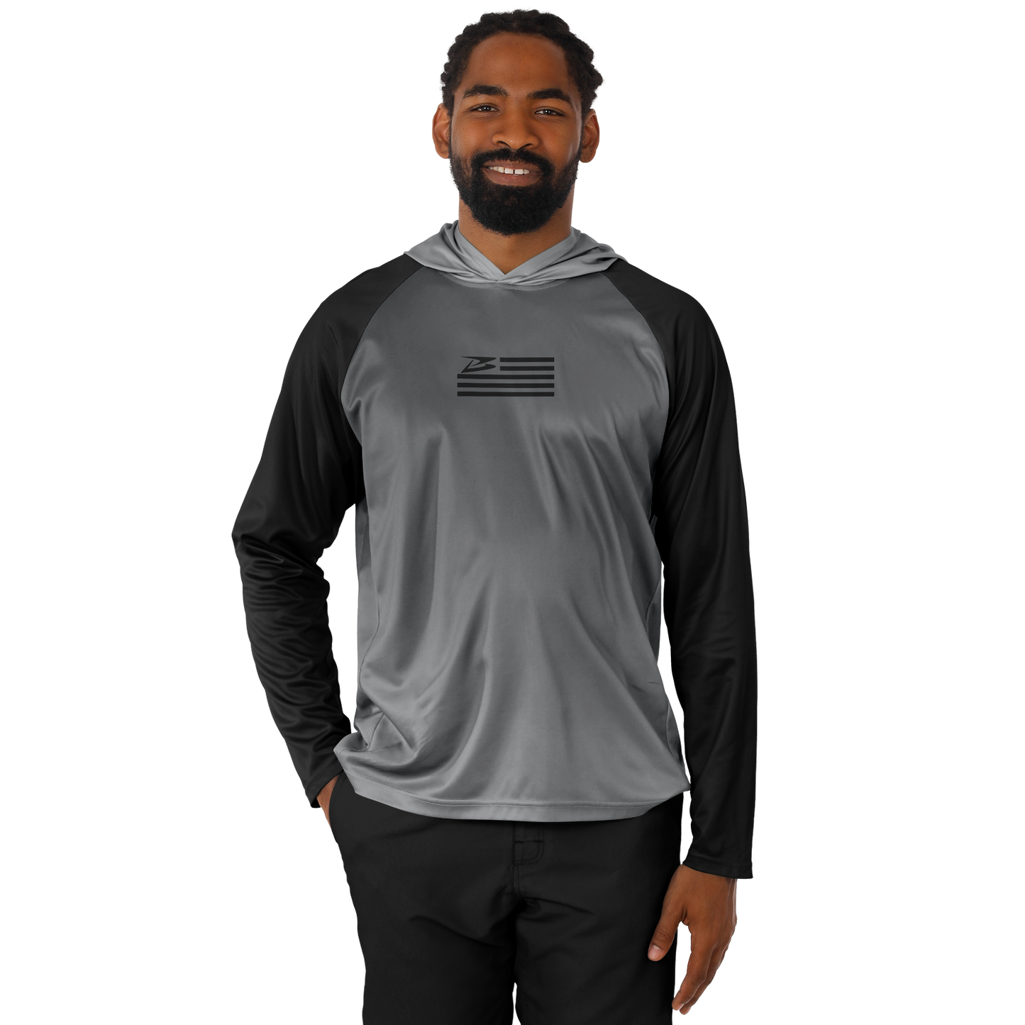 BullyPro | Men's Long Sleeve Hooded Performance Shirt - BullyTrend