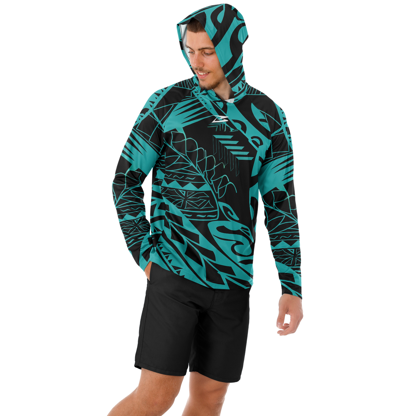 Bozeman | Men's Long Sleeve Hooded Performance Shirt