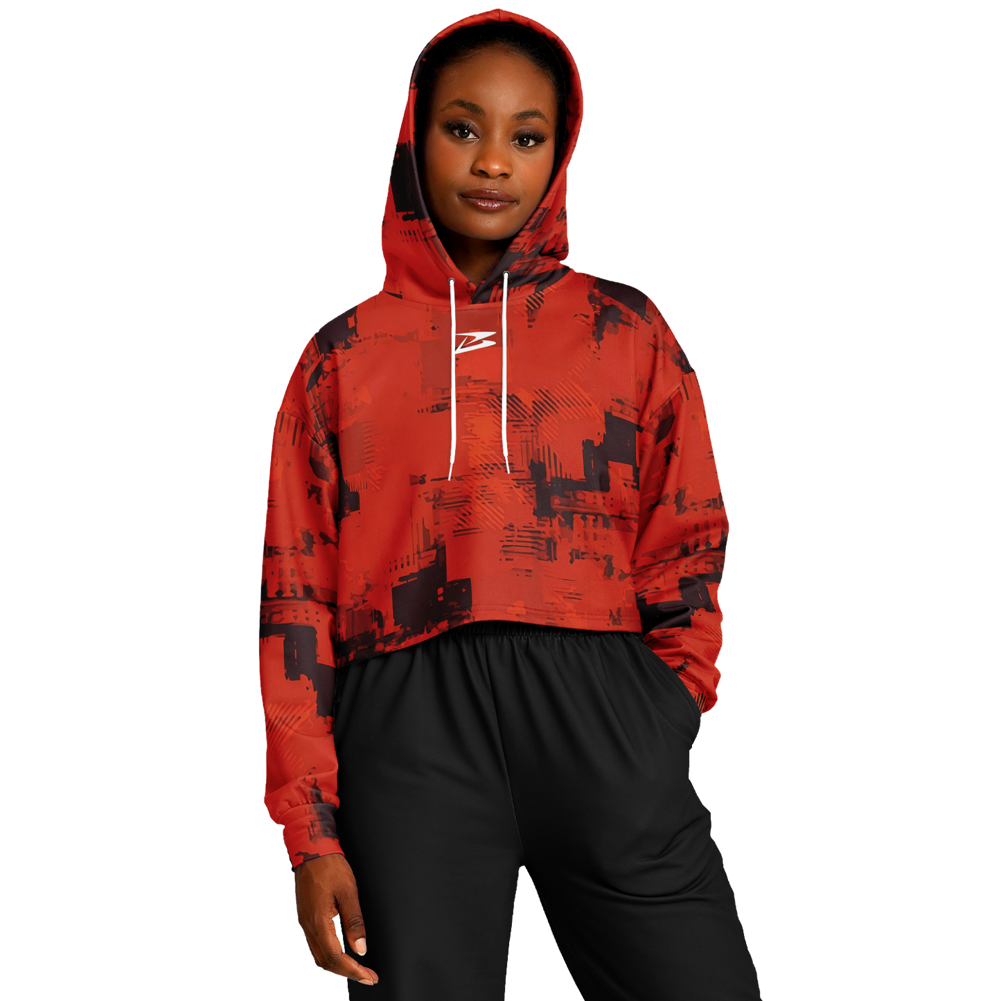 Moab | Women's Athletic crop Hoodie - BullyTrend