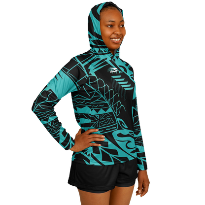 Bozeman | Women's Long Sleeve Hooded Performance Shirt