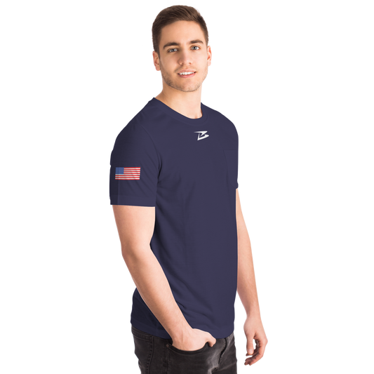 BullyPro | Men's Pocket T-shirt | Midnight Navy - BullyTrend