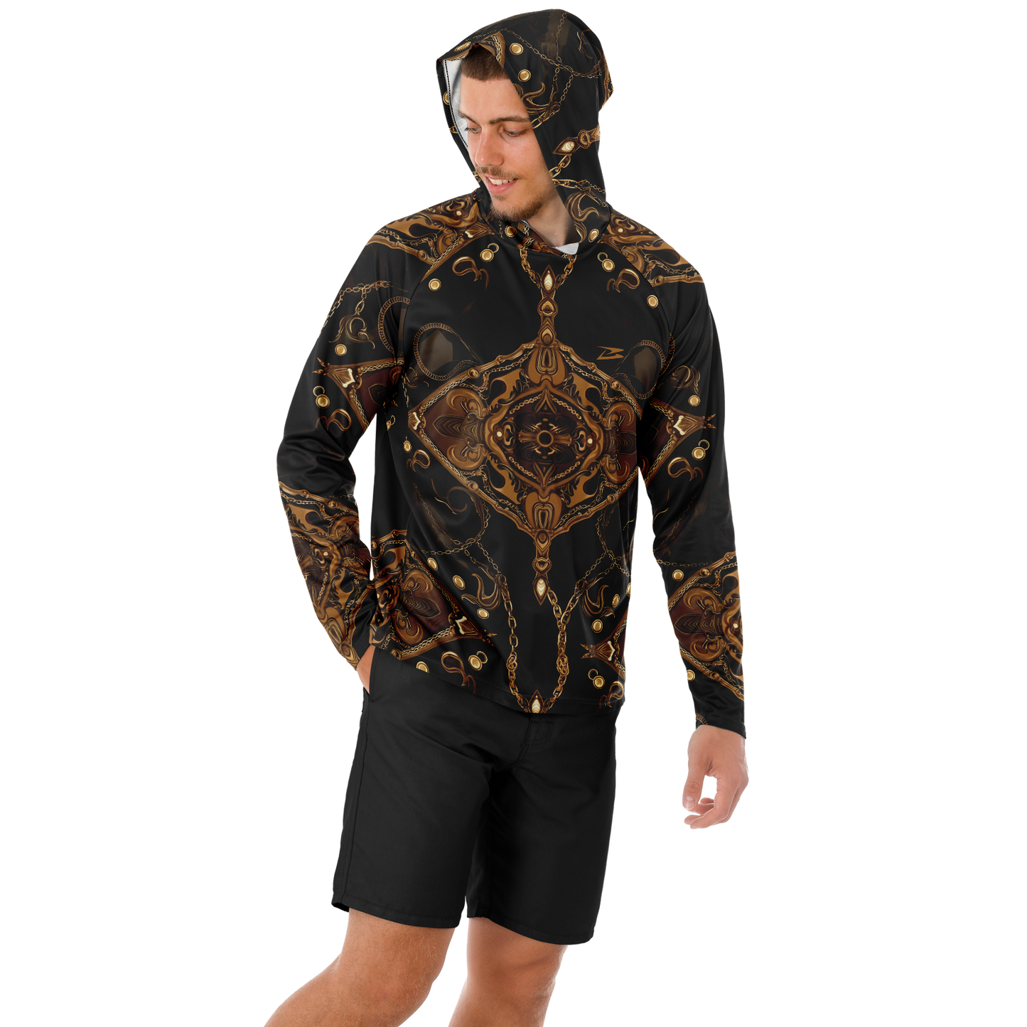 Sonoma | Men's Long Sleeve Hooded Performance Shirt - BullyTrend