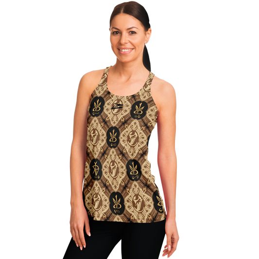 Lancaster | Women's Flowy Racerback Tank Top - BullyTrend