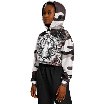 Scranton | Women's Athletic Crop Hoodie - BullyTrend