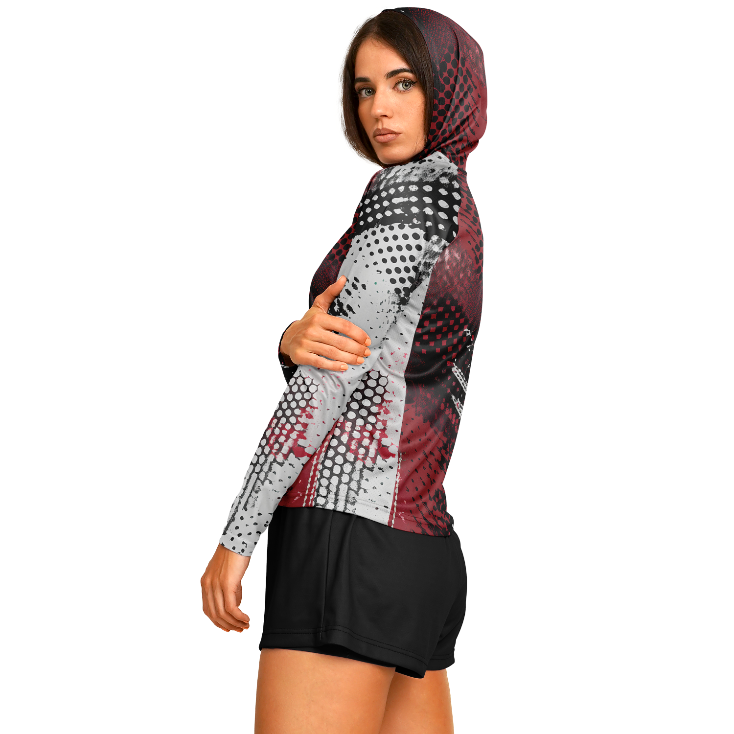 Jackson | Women's Long Sleeve Hooded Performance Shirt - BullyTrend