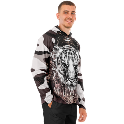 Scranton | Men's Long Sleeve Hooded Performance Shirt - BullyTrend