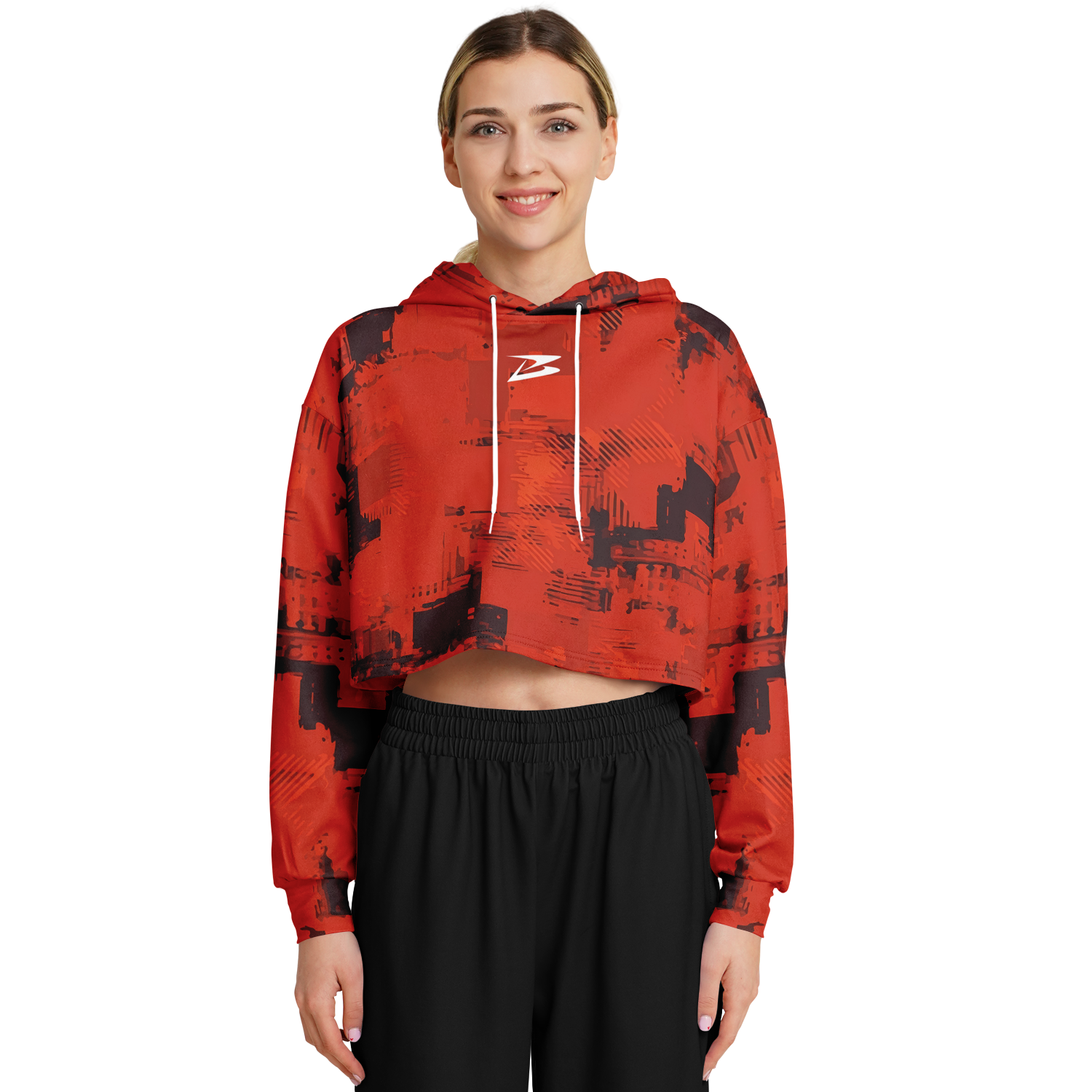 Moab | Women's Athletic crop Hoodie - BullyTrend