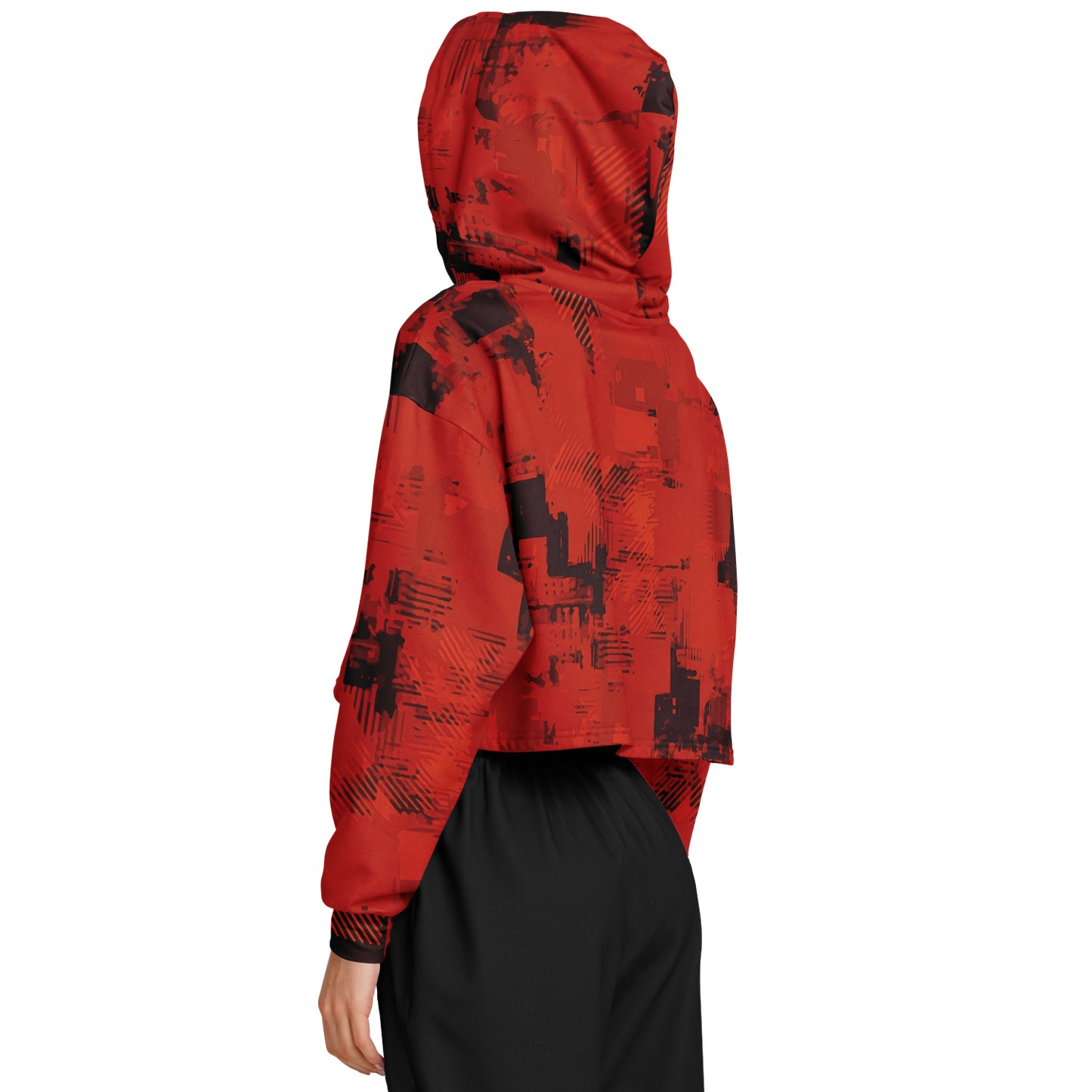 Moab | Women's Athletic crop Hoodie - BullyTrend