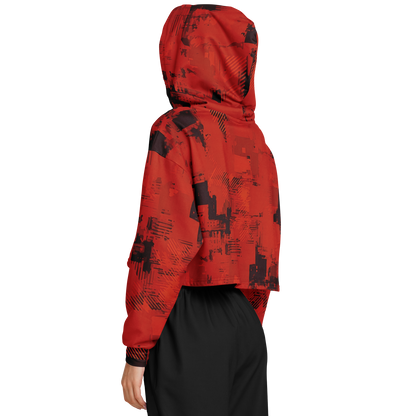 Moab | Women's Athletic crop Hoodie - BullyTrend