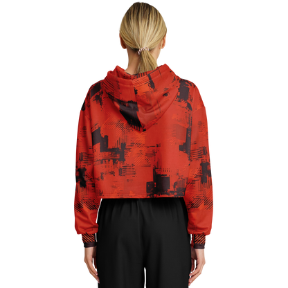 Moab | Women's Athletic crop Hoodie - BullyTrend