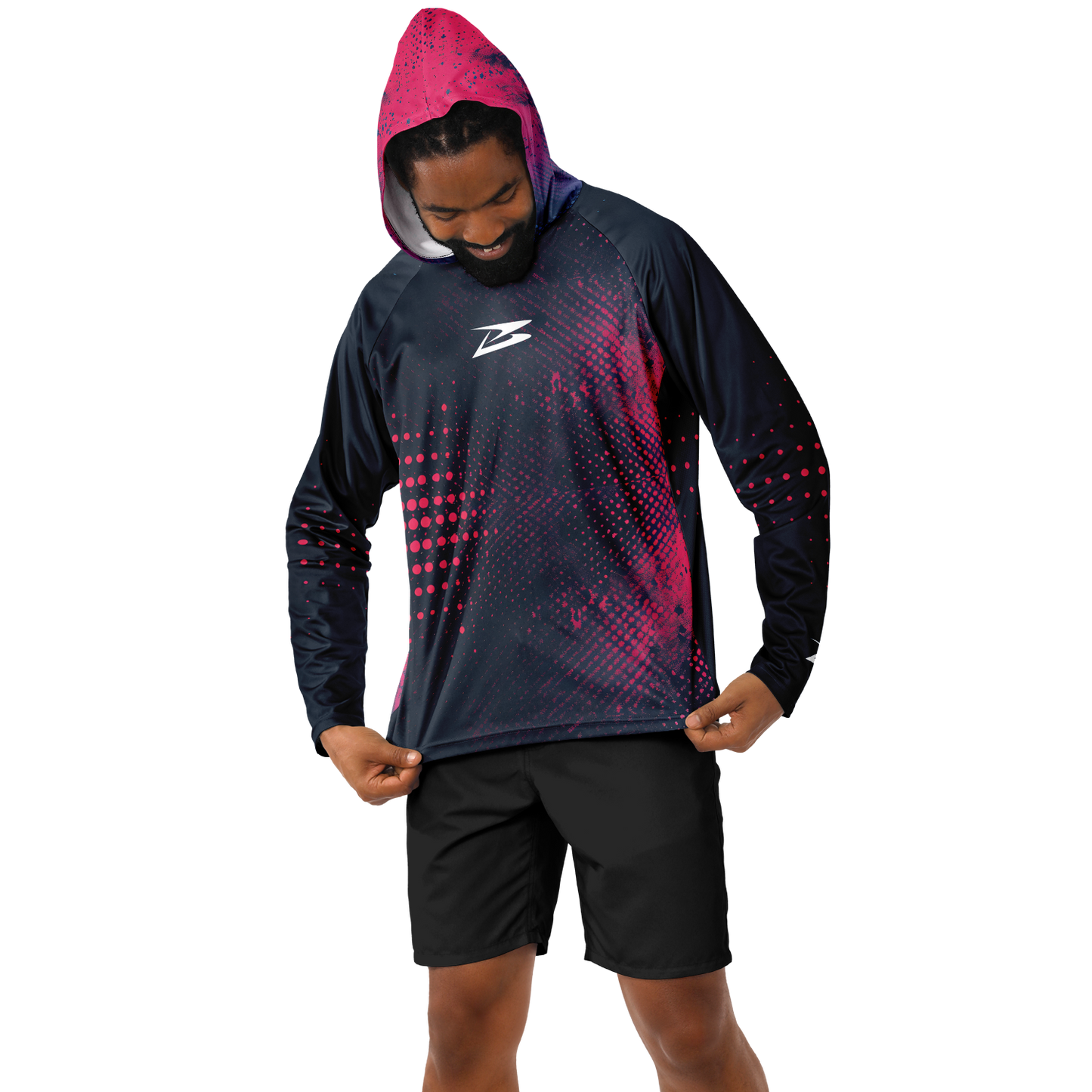 Sedona | Men's Long Sleeve Hooded Performance Shirt - BullyTrend