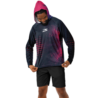 Sedona | Men's Long Sleeve Hooded Performance Shirt - BullyTrend