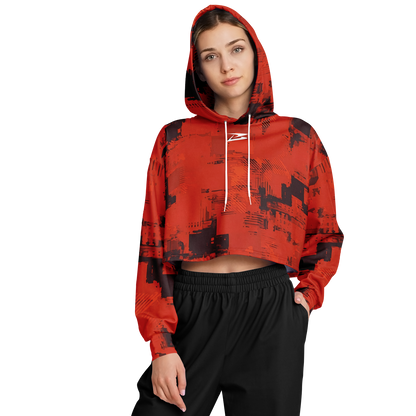 Moab | Women's Athletic crop Hoodie - BullyTrend