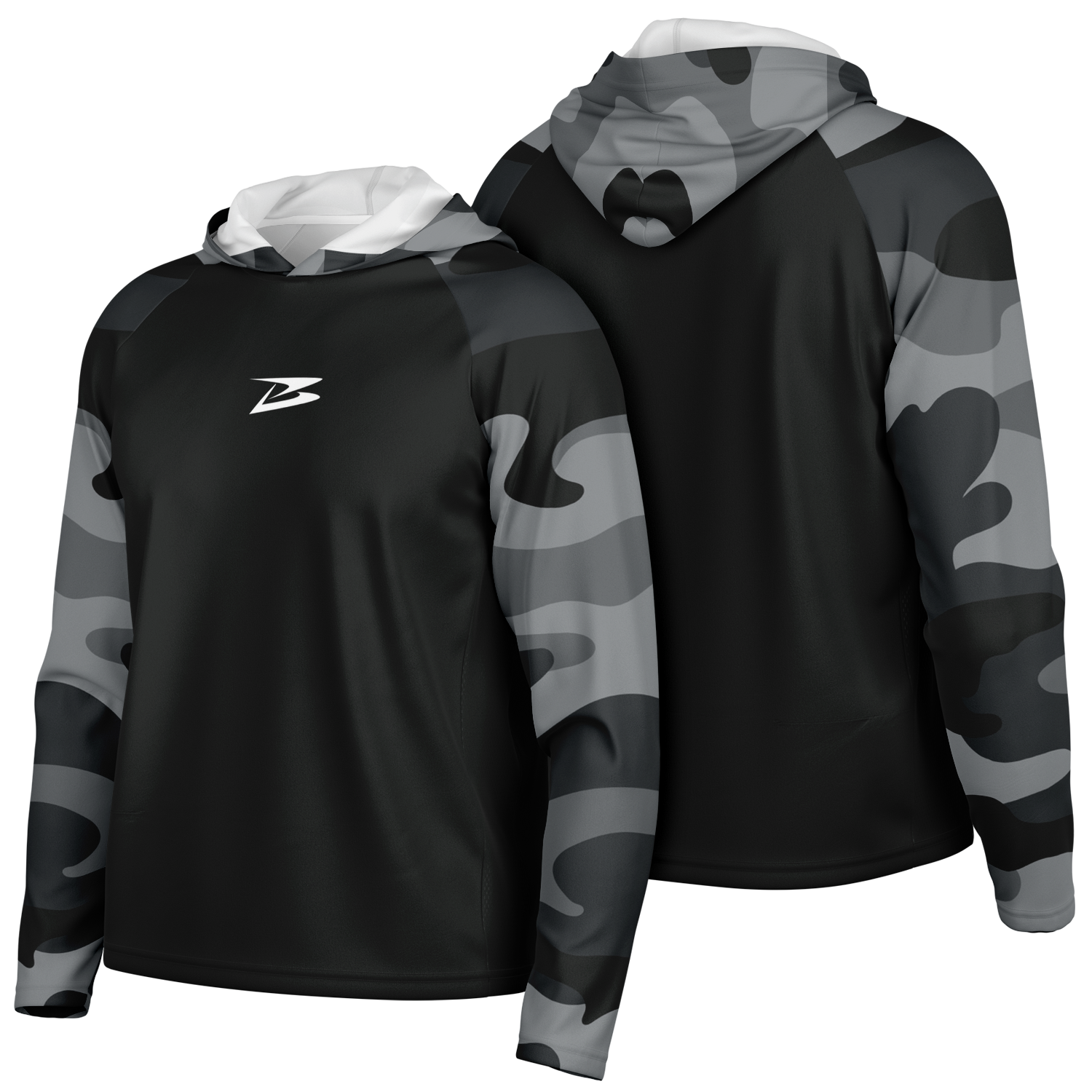 Boulder | Men's Long Sleeve Hooded Performance Shirt - BullyTrend