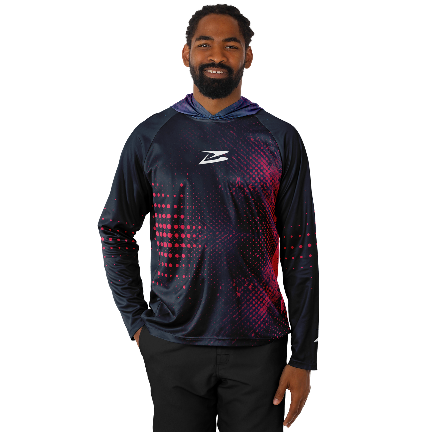 Sedona | Men's Long Sleeve Hooded Performance Shirt - BullyTrend