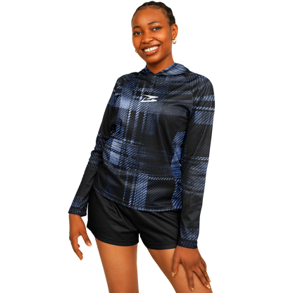 Corvallis | Women's Long Sleeve Hooded Performance Shirt - BullyTrend