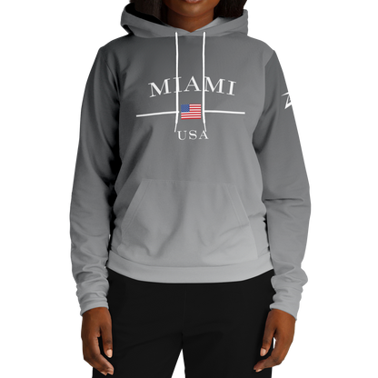 Miami-USA | Women's Athletic Hoodie - BullyTrend