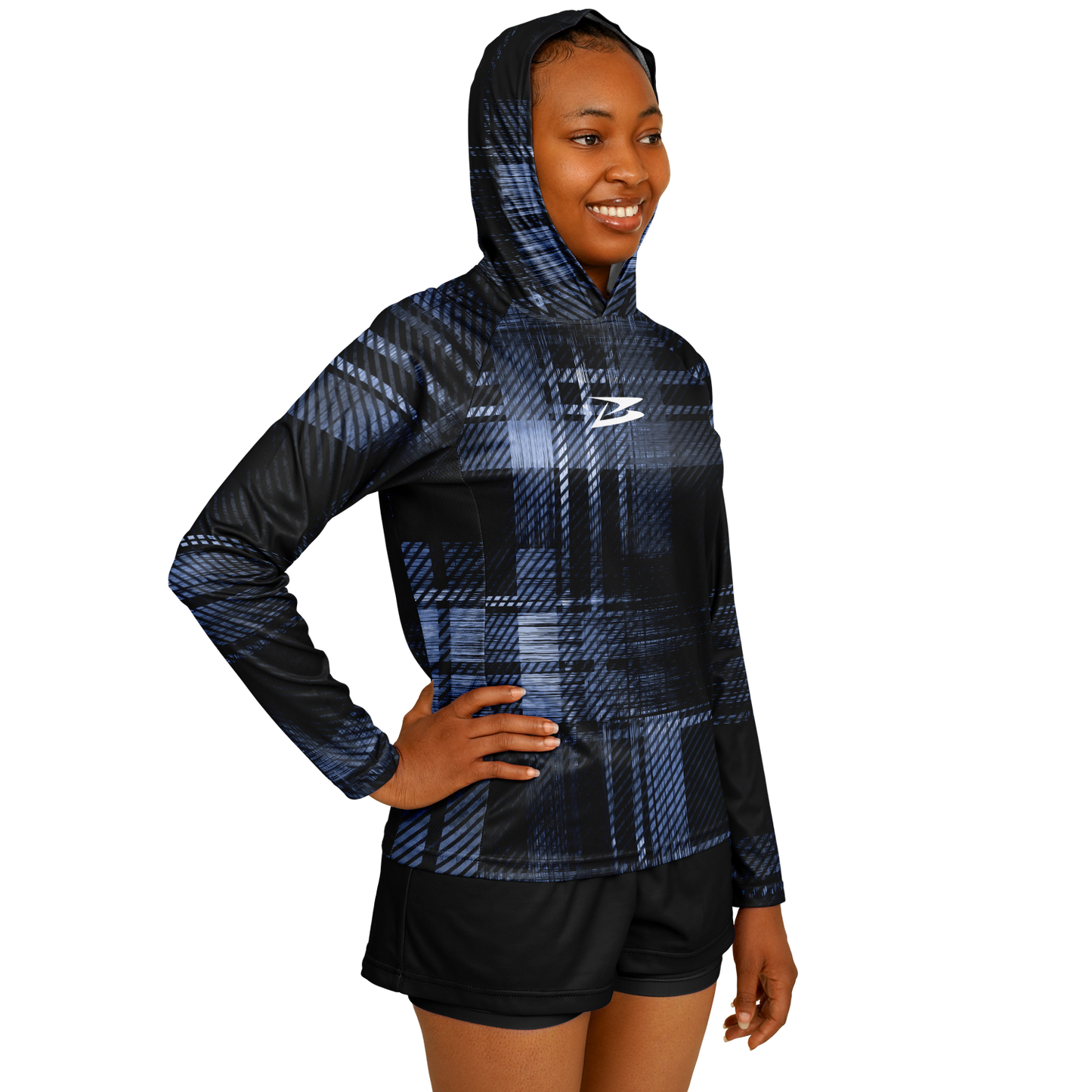 Corvallis | Women's Long Sleeve Hooded Performance Shirt - BullyTrend