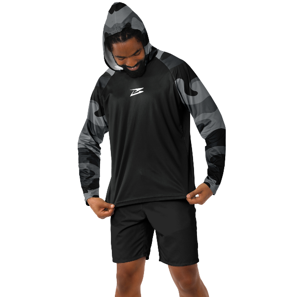 Boulder | Men's Long Sleeve Hooded Performance Shirt - BullyTrend