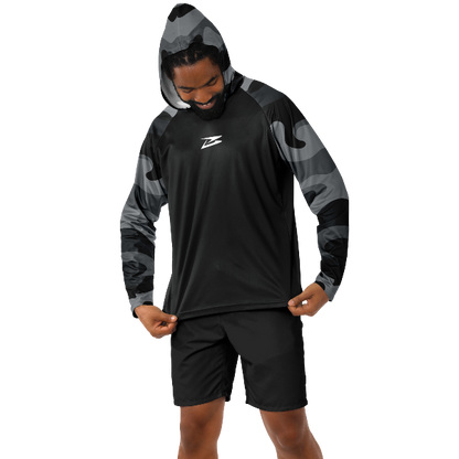 Boulder | Men's Long Sleeve Hooded Performance Shirt - BullyTrend