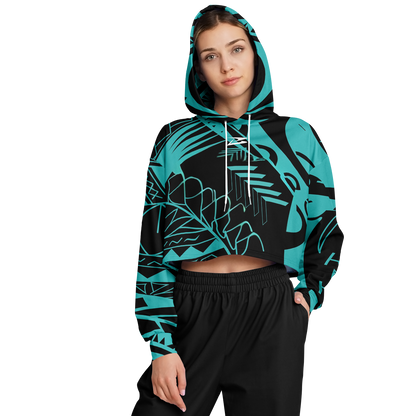 Bozeman | Women's Athletic Crop  Hoodie