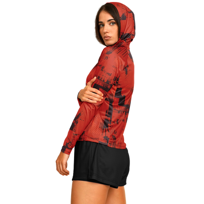 Moab | Women's Long Sleeve Hooded Performance Shirt - BullyTrend