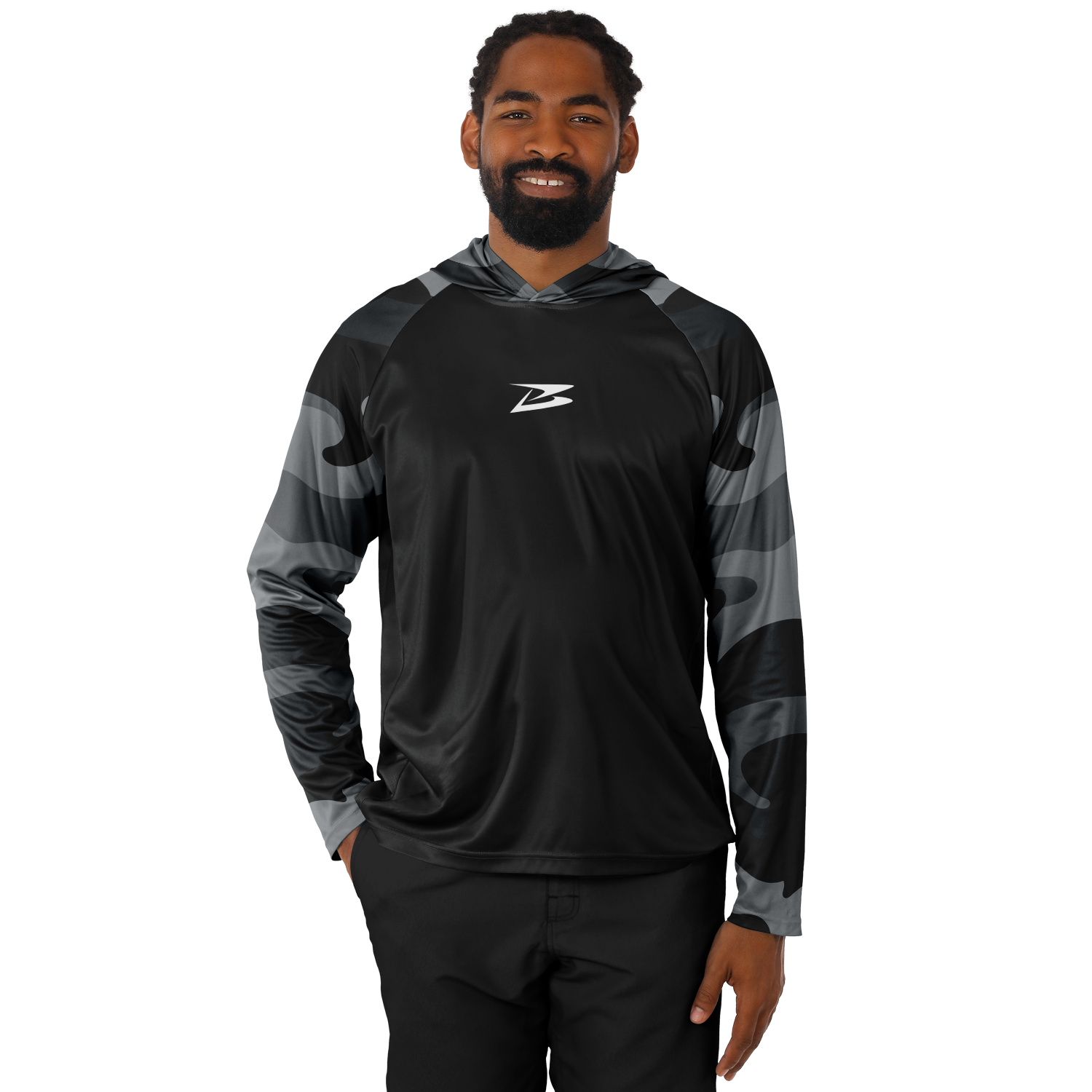 Boulder | Men's Long Sleeve Hooded Performance Shirt - BullyTrend