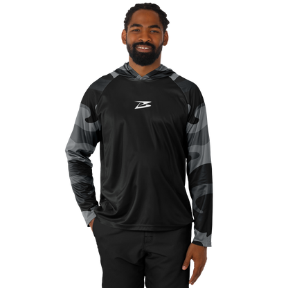 Boulder | Men's Long Sleeve Hooded Performance Shirt - BullyTrend