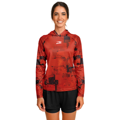 Moab | Women's Long Sleeve Hooded Performance Shirt - BullyTrend