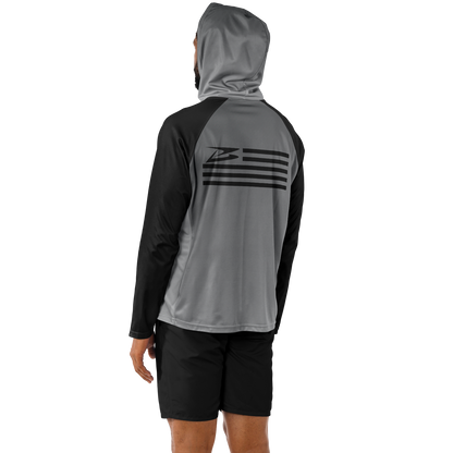 BullyPro | Men's Long Sleeve Hooded Performance Shirt - BullyTrend