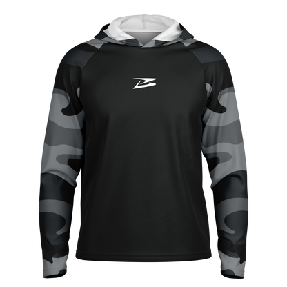 Boulder | Men's Long Sleeve Hooded Performance Shirt - BullyTrend