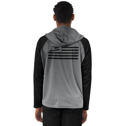 BullyPro | Men's Long Sleeve Hooded Performance Shirt - BullyTrend