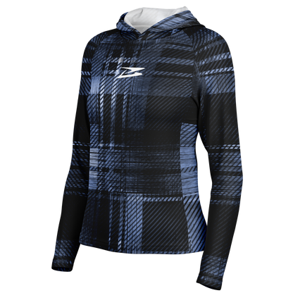 Corvallis | Women's Long Sleeve Hooded Performance Shirt - BullyTrend